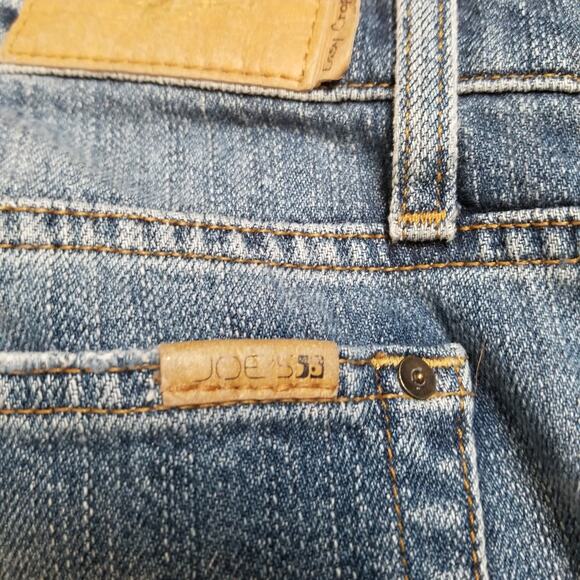 Joe's Jeans Women's Easy Crop Straight Leg Size W 28 Medium Wash 5 Pocket - Picture 5 of 10